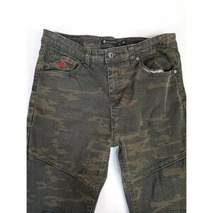 Roca wear Dark Camo Jeans Boys Size 18